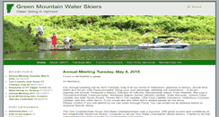 Desktop Screenshot of greenmountainwaterskiers.com